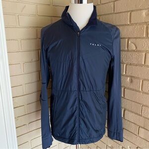 Men's FALKE Ergonomic Sport System Athletic Performance Activewear Zip Jacket L